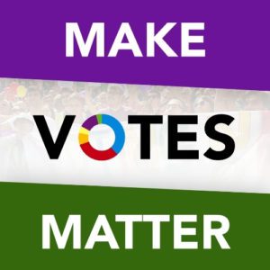Make Votes Matter logo