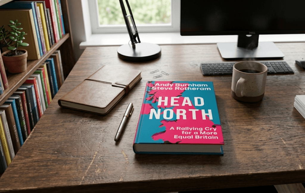 Head North on Desk Gemini Generated